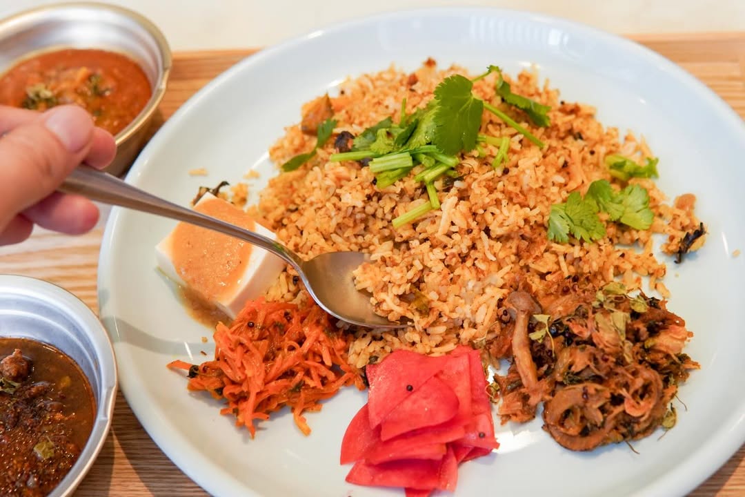 郷土のスパイスプレート